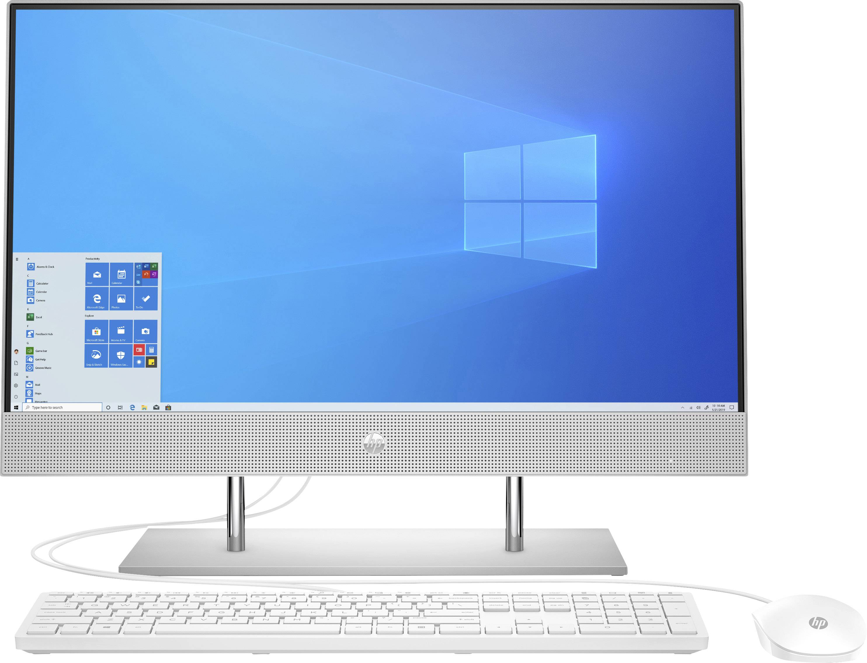 24-dp0005ng 60.5 cm (23.8 Zoll) All-in-One PC AMD Ryzen™ 3 4300U 8 GB 512 GB SSD AMD Radeon Windows® 10 Home Silber