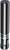 Metallsensor mit zylindrischem Gewinde, silberner Farbe. Marke und technische Details auf Etikett. Verwendet zur Objekterkennung.