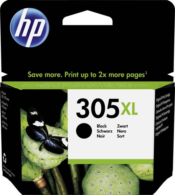 HP Druckerpatrone 305XL Original  Schwarz 3YM62AE