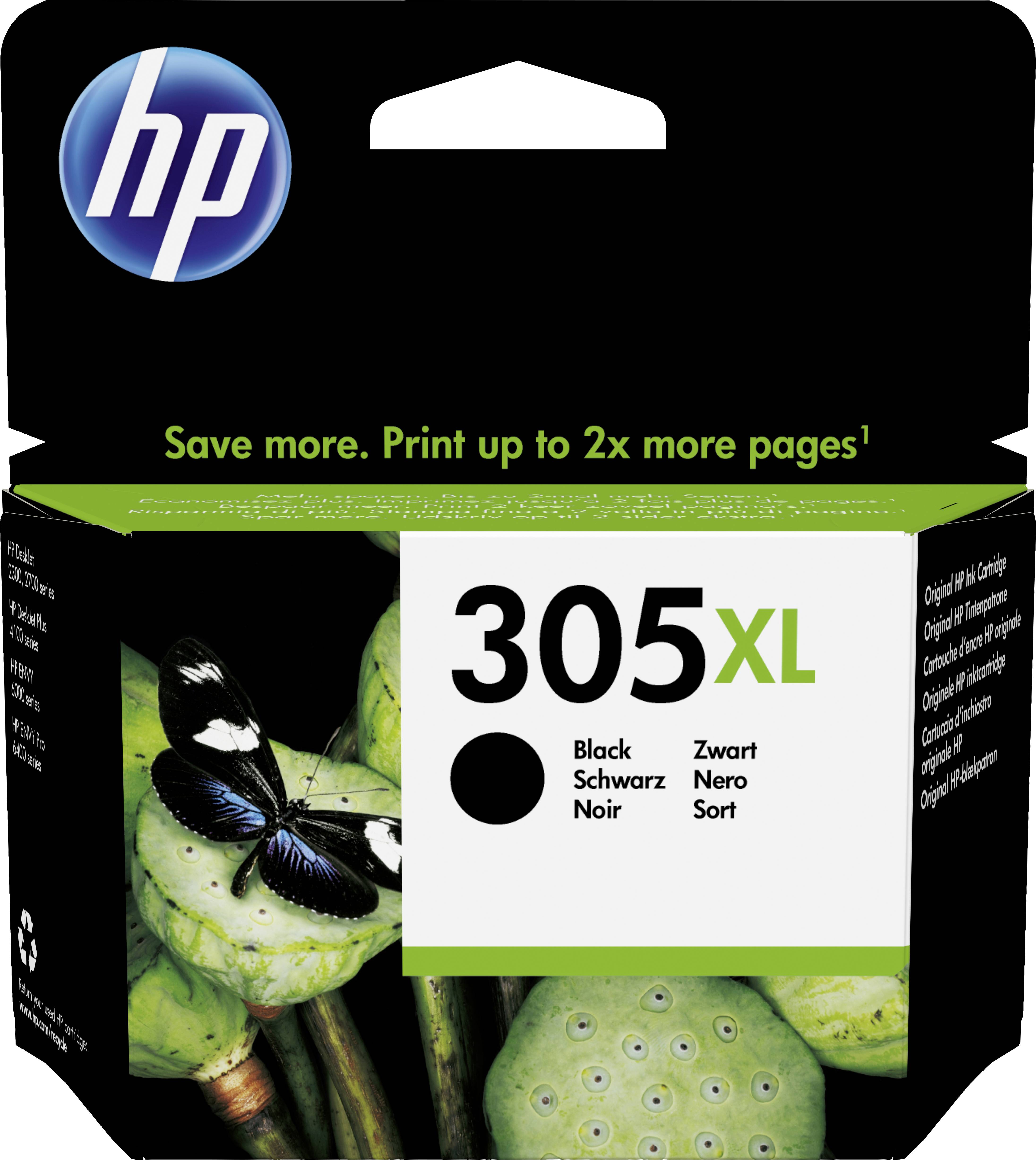 HP 305XL High Yield Black Original Ink C