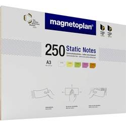 Image of Magnetoplan Haftnotiz 11250310 420 mm x 297 mm Weiß, Gelb, Grün, Rosa, Orange 250 St.
