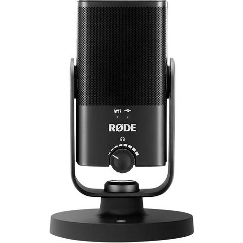 RODE Microphones NT-USB Mini Stand USB-Mikrofon Übertragungsart (Details):USB Standfuß USB-C®, Kopfhörer (3.5 mm Klinke)...