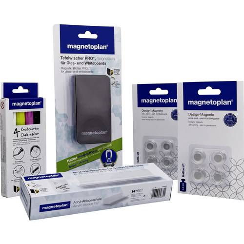 magnetoplan Zubehörset 1346050 (B x H) 150 mm x 250 mm farbig sortiert 1346050