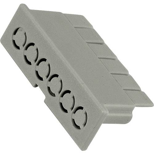 Thumbnail - Hammond Electronics Hutschienen-Gehäuse Deckel 35 x 10 x 16 Polycarbonat Lichtgrau 1 St.