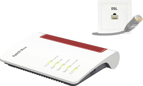 FRITZ! WLAN Router FRITZ!Box 7530 AX 2.4 GHz, 5 GHz 1800 MBit/s