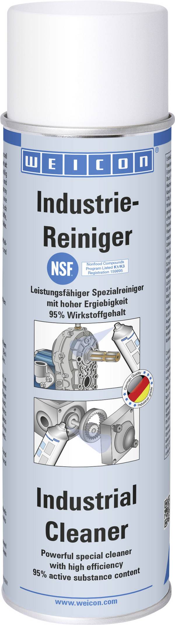 WEICON Leistungsfähiger Spezialreiniger 10055297  500 ml