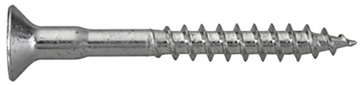 SWG 174356063 Spanplattenschraube 5 mm 60 mm Kreuzschlitz Pozidriv Stahl galvanisch verzinkt 50 St.