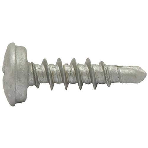 SWG 211651625 Nummernschild-Schrauben 5 mm 16 mm Kreuzschlitz Phillips Stahl verzinkt 100 St.