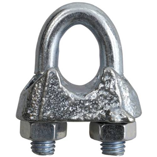 SWG 68017420175 Seilklemme 5 mm M5 Stahl, Guss galvanisch verzinkt 50 St.