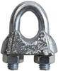 SWG 68017420275 Seilklemme 6 mm M5 Stahl, Guss galvanisch verzinkt 50 St.