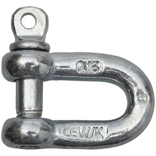 SWG 68017435375 Schäkel 10 mm Stahl galvanisch verzinkt 10 St.