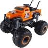 Amewi Crazy Orange 1:16 RC Einsteiger Modellauto Elektro Monstertruck 100% RtR 2,4 GHz inkl. Akku, Ladegerät und Senderbatterien