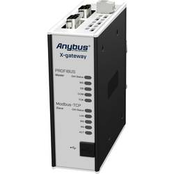 Image of Anybus AB7629 Profibus Master/Modbus-TCP Slave Gateway Ethernet, USB 24 V/DC 1 St.