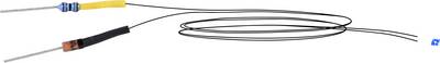 Viessmann Modelltechnik 3564 LED mit Kabel, blau 5er LED Blau 5 St.