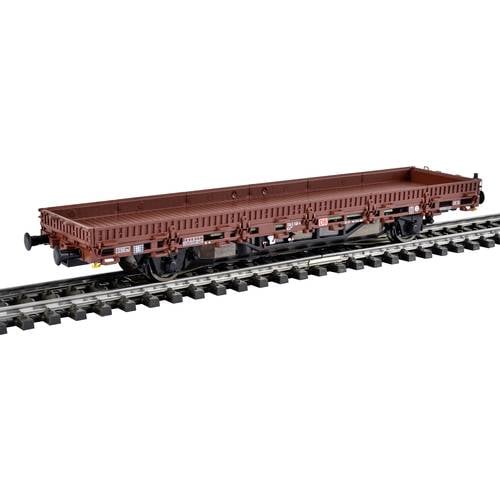 Thumbnail - Viessmann Modelltechnik 2311 H0 Niederbordwagen mit Antrieb, braun, Funktionsmodell für Dreileitersysteme der DB Braun