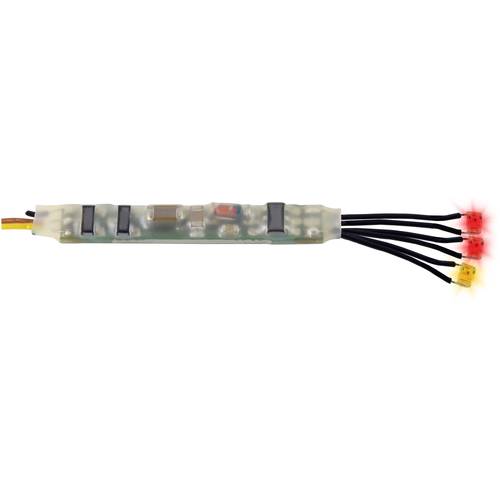 Viessmann Modelltechnik 5273 Mikro-Blinkelektronik rot-gelb Feuer, 3 LEDs Blinkelektronik 1 St.