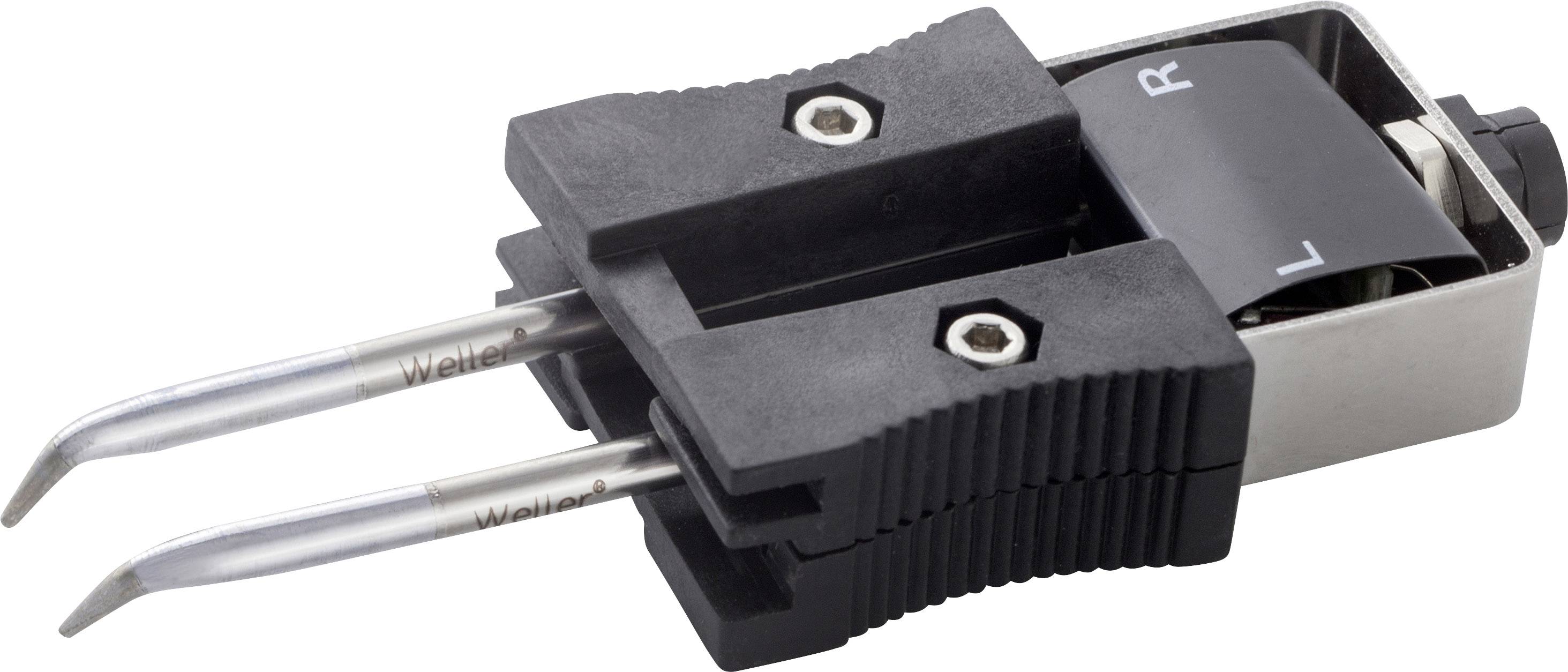 Lötkolben mit zwei Spitzen, geeignet für präzise Lötarbeiten und elektronische Reparaturen.