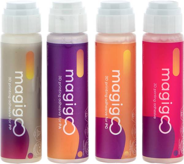 Magigoo Magigoo Klebestift PRO 4er-Set für ABS,PA,PC,PP je 50 ml Passend für (3D Drucker): ABS-taugliche Geräte Sonstiges 3D Drucker Zubehör M3KIT-PK1
