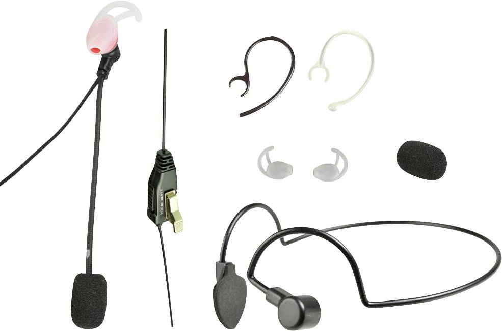 ALBRECHT Headset/Sprechgarnitur HS 02 K, In-Ear Headset 41651
