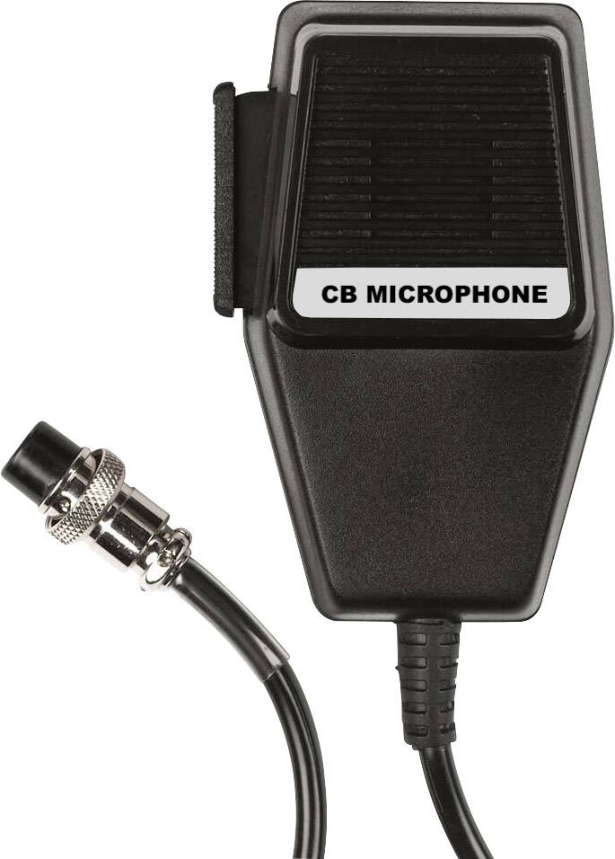 ALBRECHT Mikrofon DM-520 dynamisch, 4-pol.-Stecker