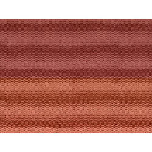 NOCH 0056970 N 3D-Kartonplatte Biberschwanz