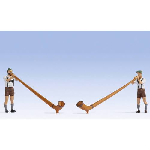 NOCH H0 Alphornbläser 0012821 Fertigbaustein