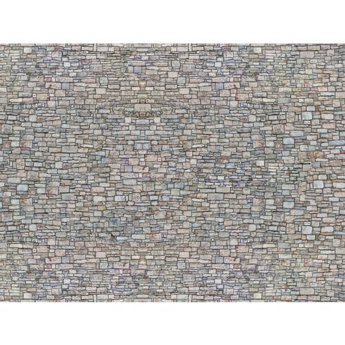 NOCH 0056940 N 3D-Kartonplatte Bruchsteinmauer