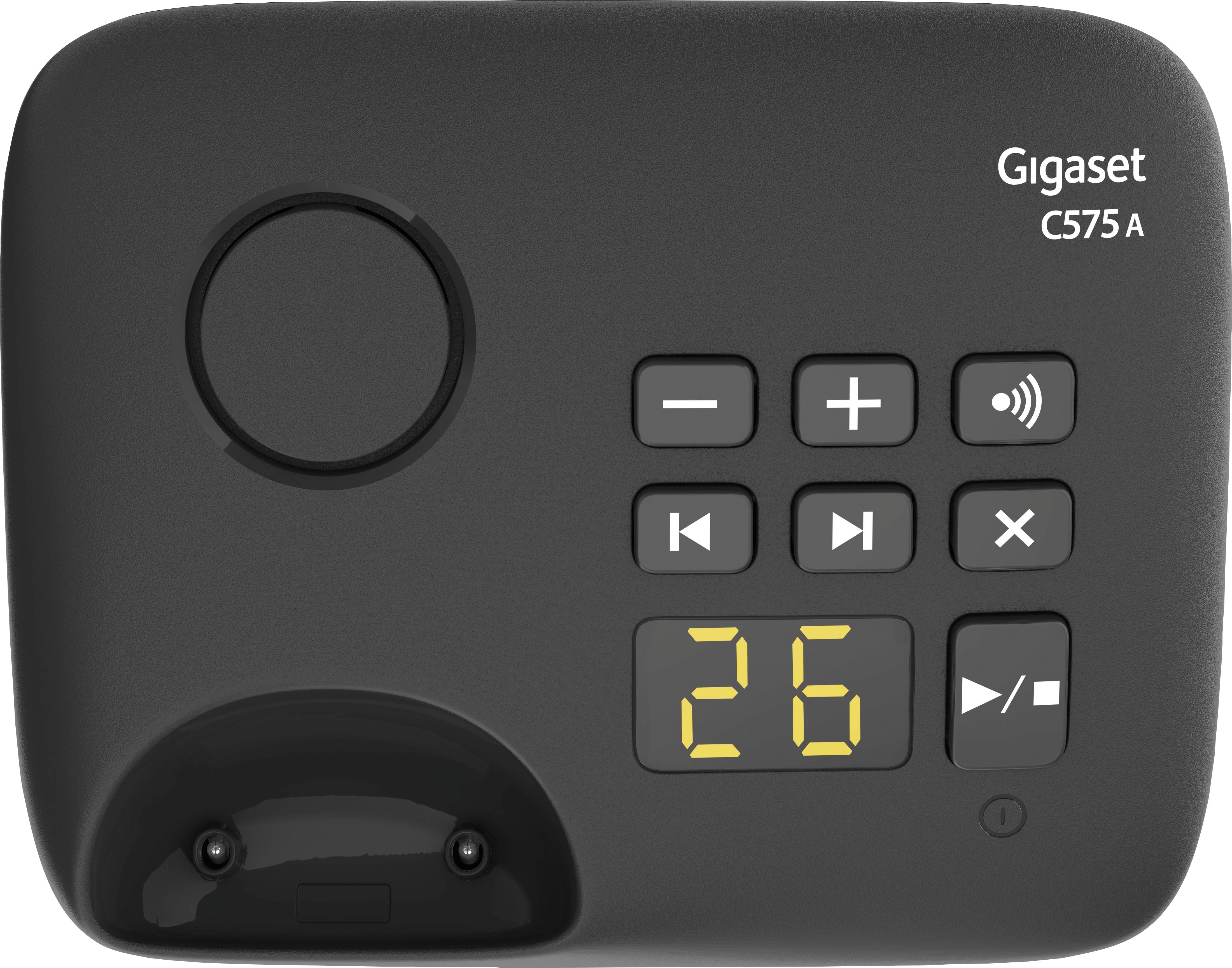 Gigaset C575A - Schnurlostelefon - Anrufbeantworter mit Rufnummernanzeige - ECO-1