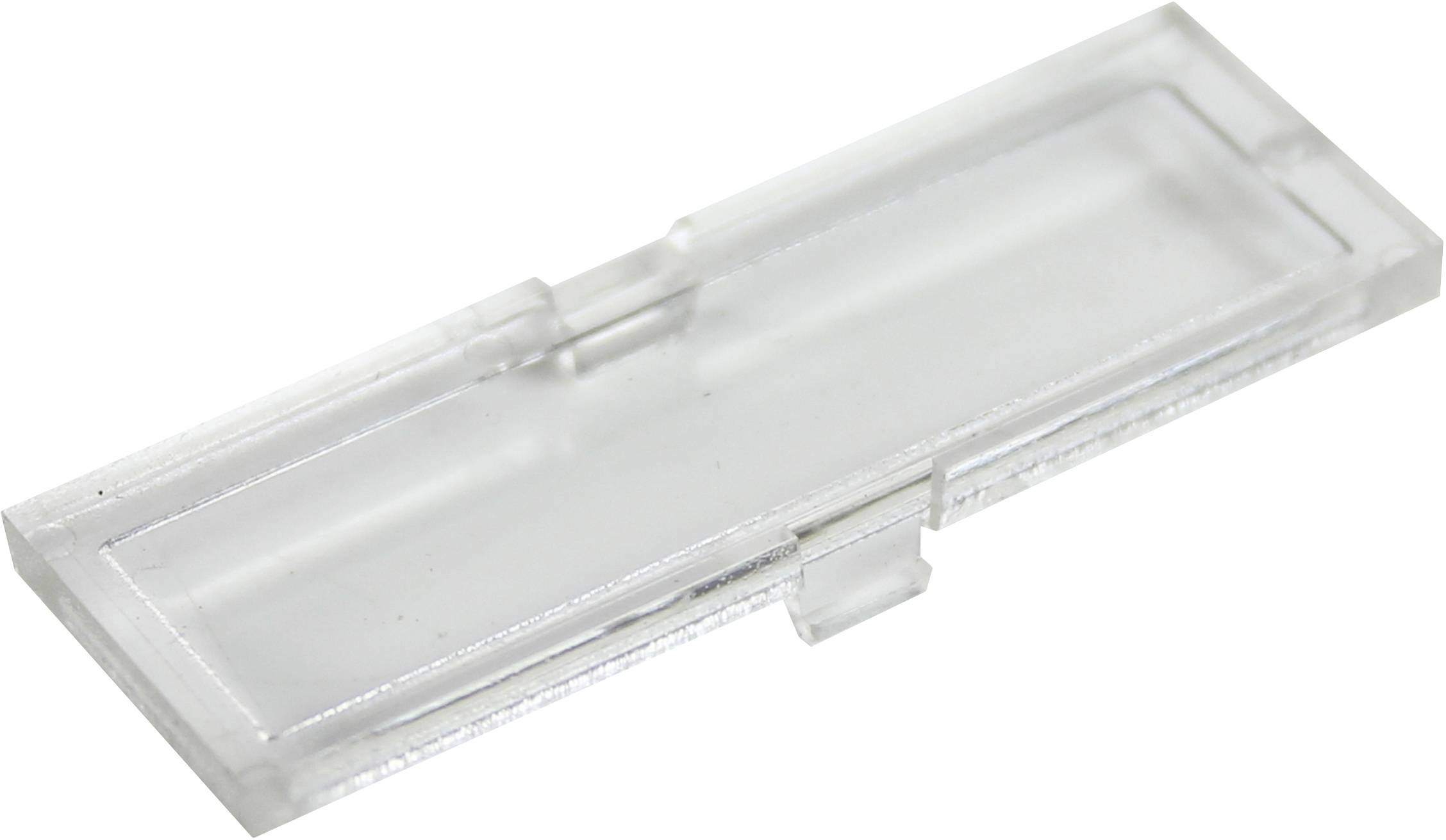 Camdenboss CNMB-1-PC-CON Hutschienen-Gehäuse Deckel 14 x 42 x 5 Transparent 5 St.