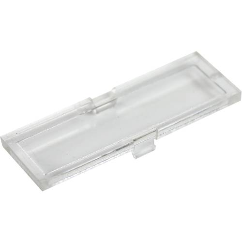 Camdenboss CNMB-1-PC-CON Hutschienen-Gehäuse Deckel 14 x 42 x 5 Transparent 5 St.