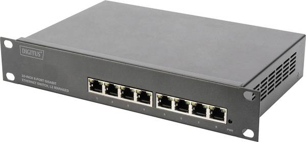 Digitus DN-80117 DN-80117 Netzwerk Switch 8 Port 10 / 100 / 1000 MBit/s