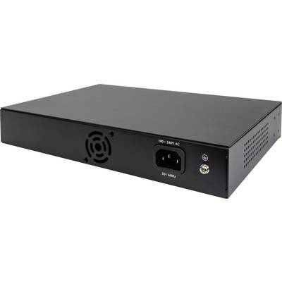 DIGITUS - 24-Port Fast Ethernet Switch, 19 Zoll, Unmanaged-1