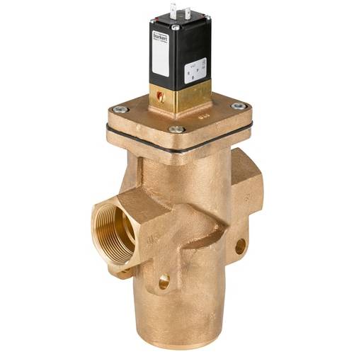 Bürkert Servogesteuertes Ventil 357623 6430 24 V/AC G 1 1/2 Muffe Nennweite (Details) 153 mm Ruhestellung geschlossen 1 ...