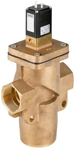 Bürkert Servogesteuertes Ventil 357624 6430 230 V/AC G 1 1/2 Muffe Nennweite (Details) 153 mm Ruhestellung geschlossen 1...