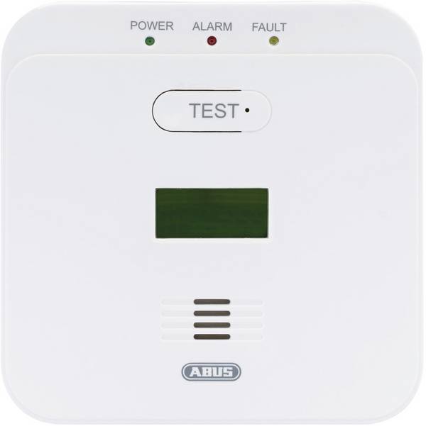 ABUS COWM510 Kohlenmonoxid-Melder batteriebetrieben detektiert Kohlenmonoxid
