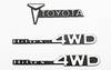 RC4WD VVV-C0007 Dekorbogen 1:10 Metall