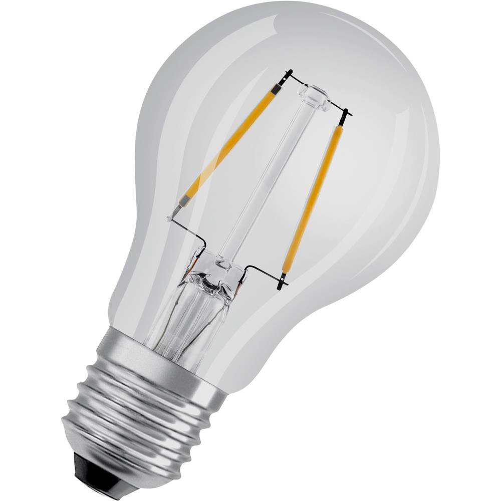 OSRAM LED-lamp Energielabel A++ (A++ E) E27 Peer 2.8 W = 25 W Warmwit (Ø x l) 60 mm x 105 mm 1 stuk(