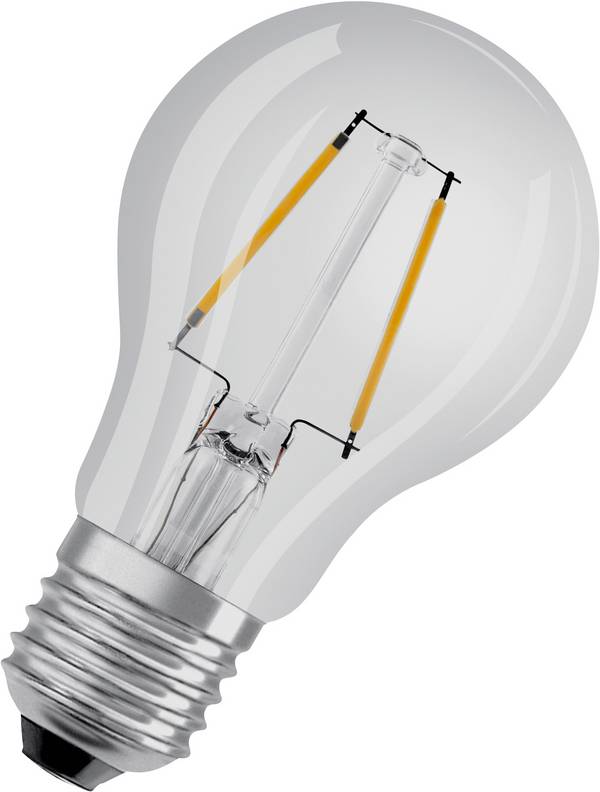 OSRAM HOMELIGHTING 4058075211261 LED EEK E (A - G) E27 Birnenform 2.2 W = 25 W Warmweiß (Ø x H) 60 mm x 60 mm dimmbar 1 St.
