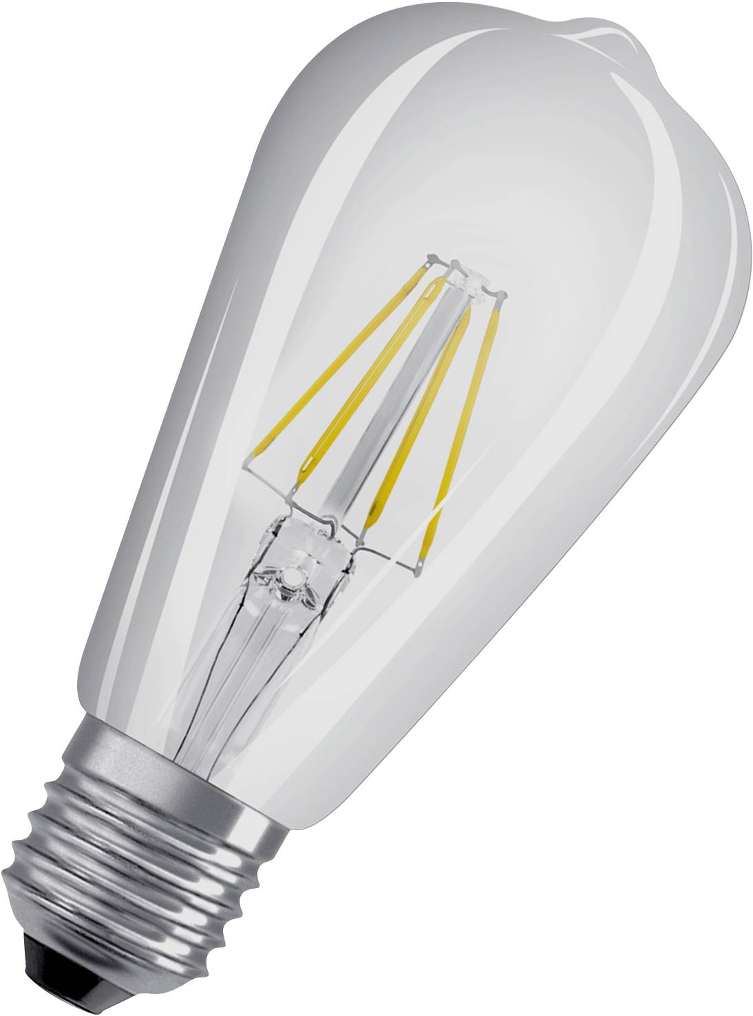 OSRAM LED EEK A++ (A++ - E) E27 Glühlampenform 4 W = 40 W Warmweiß (Ø x L) 64 mm x 143 mm 1 St.