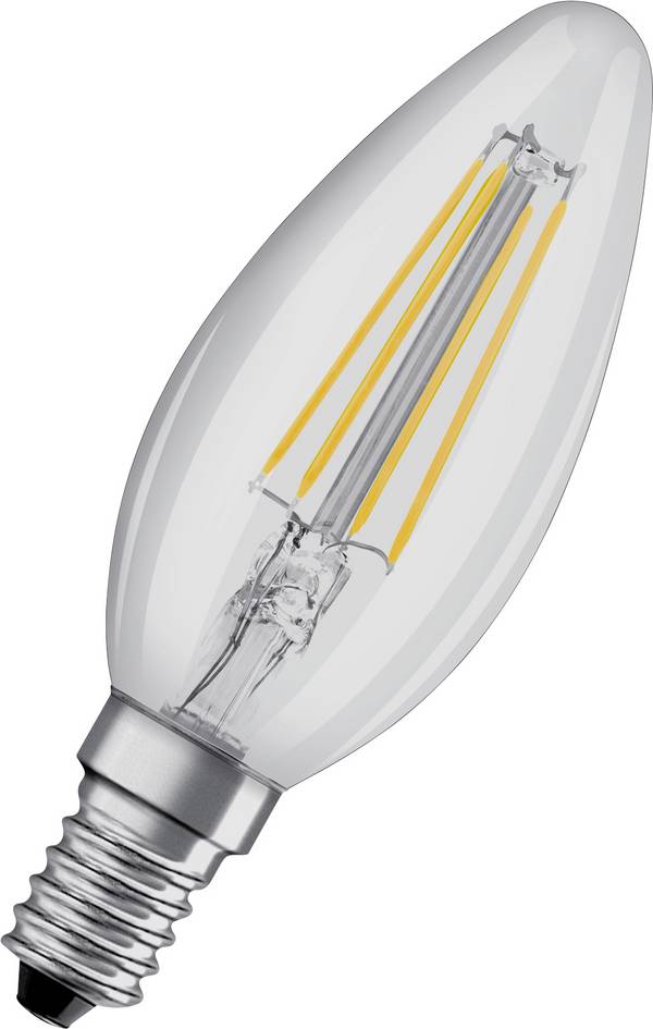 OSRAM HOMELIGHTING 4058075434981 LED EEK D (A - G) E14 Kerzenform 5.9 W = 60 W Warmweiß (Ø x H) 35 mm x 100 mm nicht dimmbar 1 St.