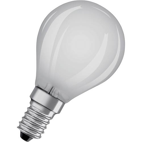 Thumbnail - OSRAM HOMELIGHTING 4058075436480 LED EEK E (A - G) E14 Glühlampenform 4 W = 40 W Warmweiß (Ø x L) 45 mm x 78 mm 1 St.