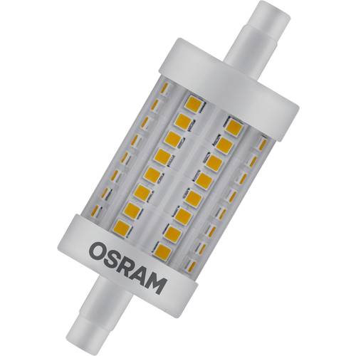 Thumbnail - OSRAM 4058075432611 LED EEK E (A - G) R7s Kolbenform 8.2 W = 75 W Warmweiß (Ø x L) 29 mm x 78 mm 1 St.