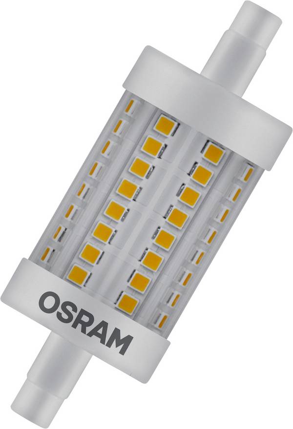 OSRAM HOMELIGHTING 4058075432512 LED EEK E (A - G) R7s Kolbenform 9.5 W = 75 W Warmweiß (Ø x L) 29 mm x 78 mm dimmbar 1 St.