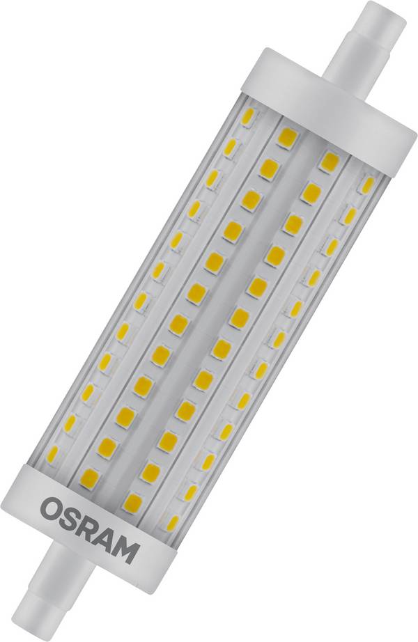 OSRAM HOMELIGHTING 4058075432659 LED EEK E (A - G) R7s Kolbenform 13 W = 100 W Warmweiß (Ø x H) 29 mm x 118 mm 1 St.