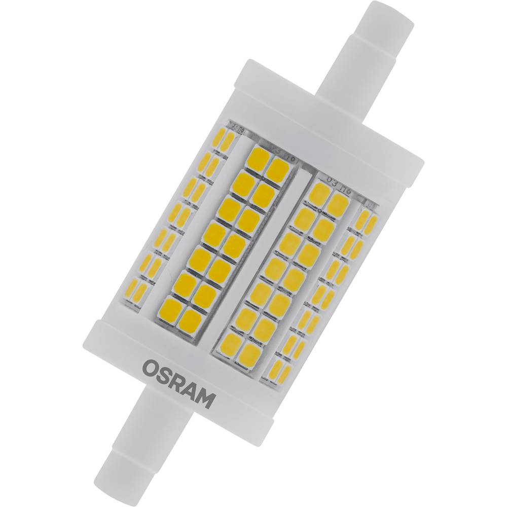 OSRAM LED-lamp Energielabel A++ (A++ E) R7s Ballon 11.50 W = 100 W Warmwit (Ø x l) 28 mm x 78 mm 1 s