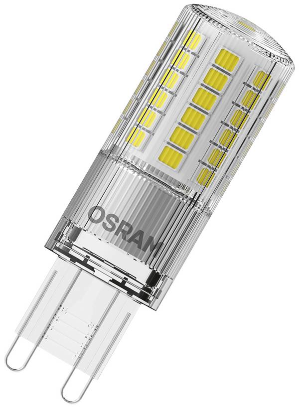 OSRAM HOMELIGHTING 4058075432451 LED EEK E (A - G) G9 Kolbenform 4.5 W = 50 W Warmweiß (Ø x H) 17 mm x 55 mm 1 St.
