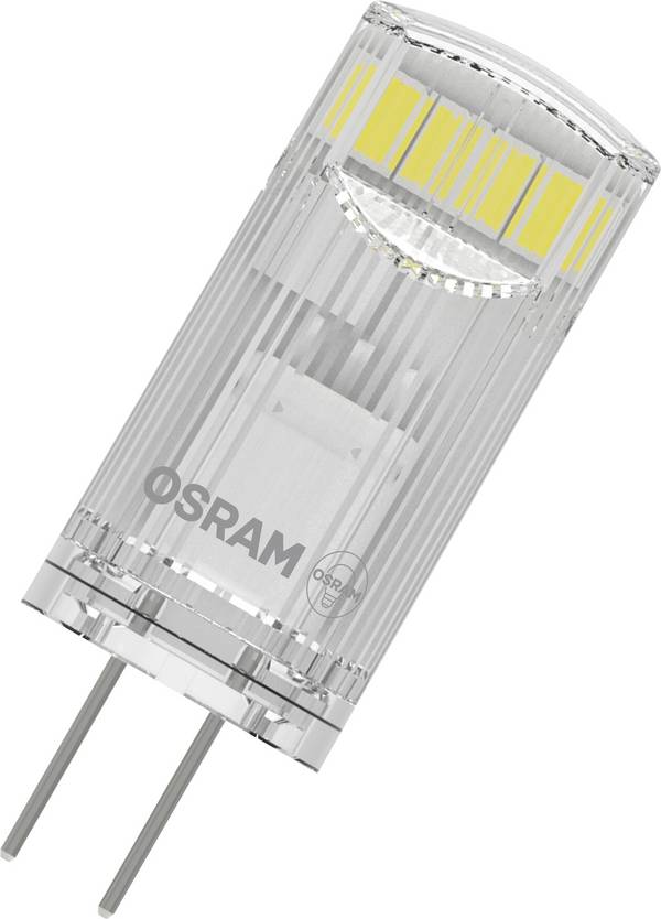 OSRAM HOMELIGHTING 4058075449800 LED EEK E (A - G) G4 Kolbenform 1.5 W = 20 W Warmweiß (Ø x H) 12 mm x 36 mm 2 St.