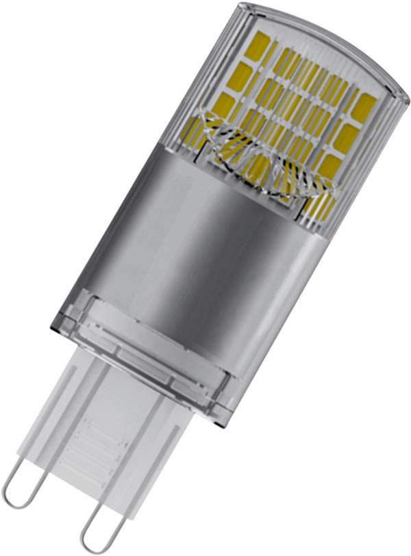 OSRAM HOMELIGHTING 4058075432420 LED EEK E (A - G) G9 Kolbenform 4.2 W = 40 W Kaltweiß (Ø x H) 18 mm x 49 mm  1 St.