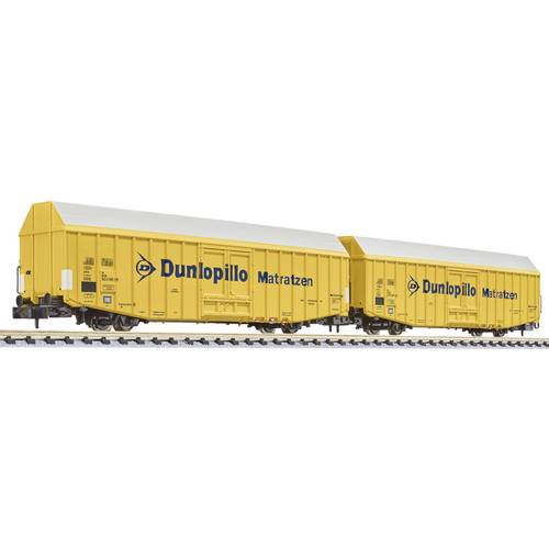 Thumbnail - Liliput L260160 N 2er Güterwagen Dunlopillo der DB