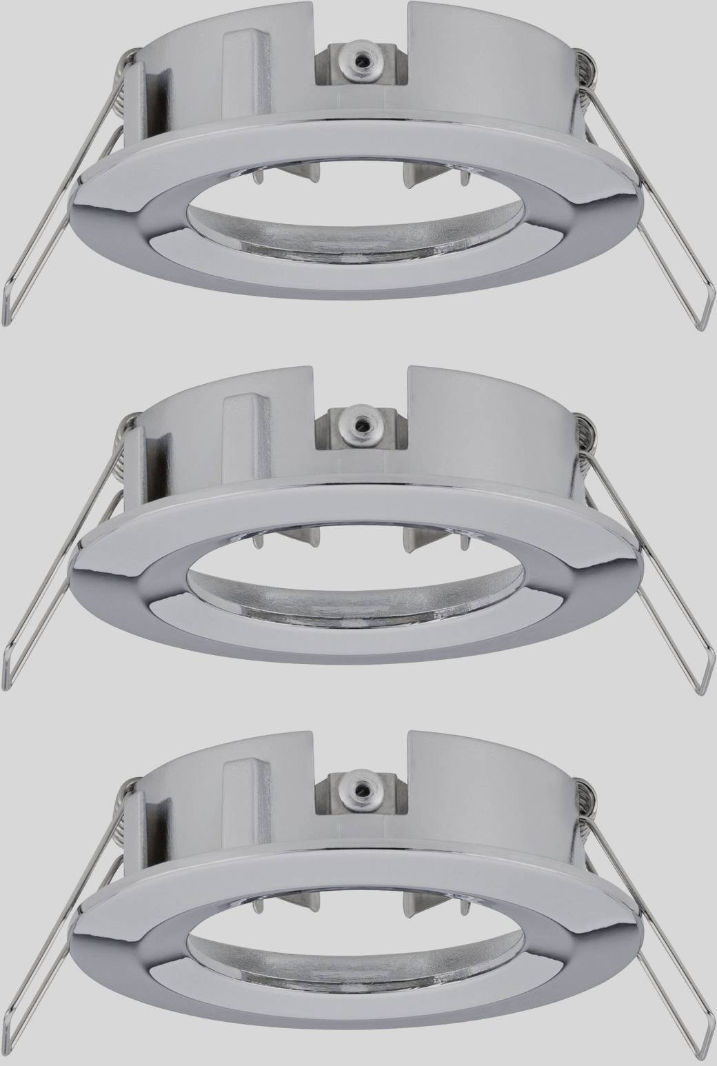 Paulmann 92482 EBL Choose Einbauring 3er Set 10 W Chrom